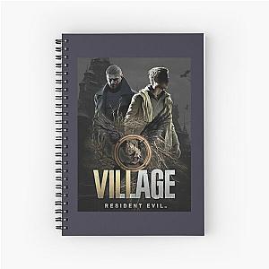 Great Model Resident Evil Golden Cool Graphic Gift Spiral Notebook