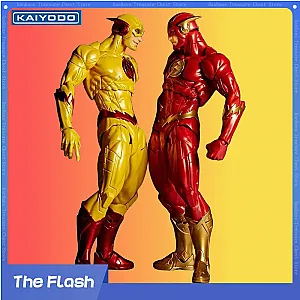 16cm Revoltech The Flash Reverse-Flash Anime Action Figure Toys