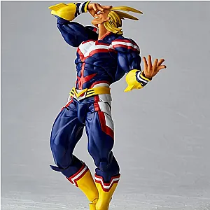 19cm Revoltech My Hero Academia All Might Movable Action Figure Toys