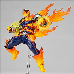 19cm Revoltech Endeavor My Hero Academia Movable Action Figure Toy