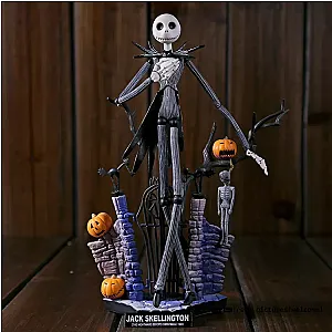 30-35cm Revoltech Series NO.005 Jack Skellington The Nightmare Before Christmas Action Figure Toys