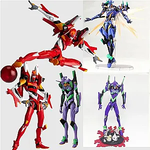 17cm EV005 EVA01 Revoltech Mafex 080 EVA 01 Action Figures Toys