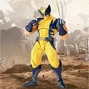 18cm Marvel Classic Film and Television Character Revoltech Character Yamaguchi Wolverine