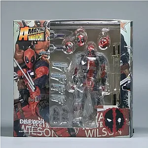 15cm Arkham Factory Amazing Ocean Hall Yamaguchi Style Deadpool 2.0 Super Action Figure