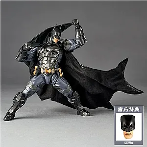 18cm Genuine Kaiyodo Amazing Yamaguchi Revoltech Batman Arkham Knight Ver. Action Figure