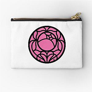 Revolutionary Rose Crest Zipper Pouch