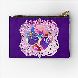 Anthy and Utena Stardust and Glitter Zipper Pouch