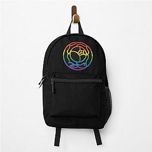 Revolutionary Girl Rainbow Rose Logo Backpack