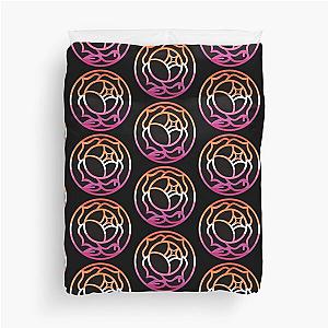 Lesbian Flag Rose Duvet Cover