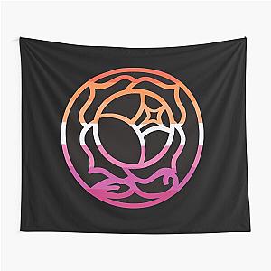 Lesbian Flag Rose Tapestry