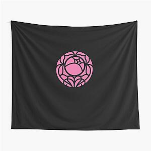 Revolutionary Rose Crest Wall Tapestry