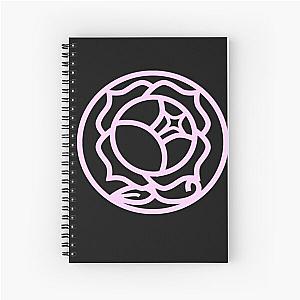 Revolutionary Girl Utena Spiral Notebook with Utena Rose Ring Design