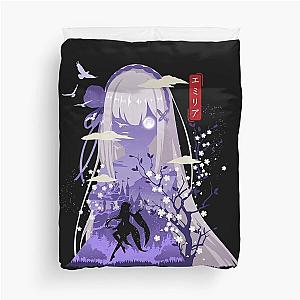 Cute Purple Emilia Duvet Cover