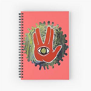 Rezz Eye Red Spiral Notebook