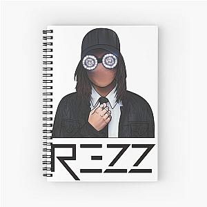 “Rezz Rocks” Painted Logo Spiral Notebook