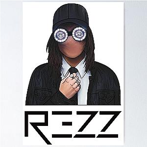 “Rezz Rocks” Painted Logo Poster