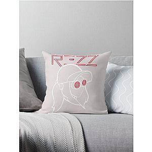 Rezz Tri Blend Essential T-Shirt Throw Pillow