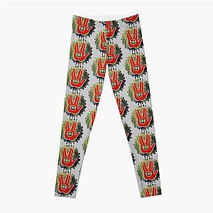 Rezz Eye Red Leggings