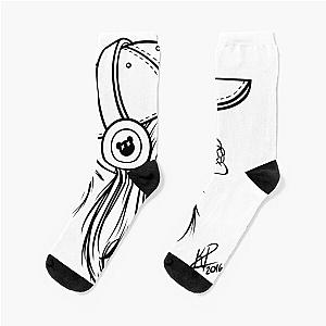 rezz logo theme Socks