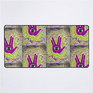 Rezz Eye Purple Desk Mat