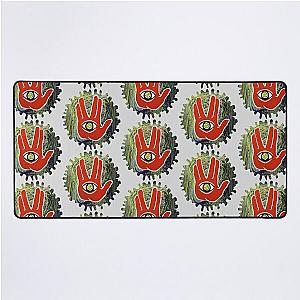 Rezz Eye Red Desk Mat