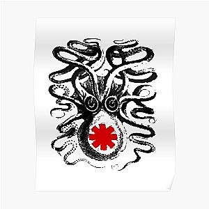Red Hot Chili Peppers Posters - Octopus Hot Chili Poster RB0710