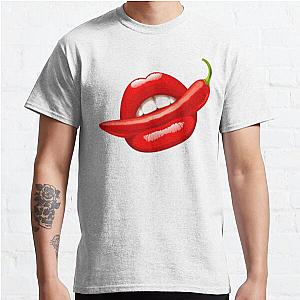 Red Hot Chili Peppers T-Shirts - Red Hot Chilli Peppers Best Selling Classic T-Shirt RB0710