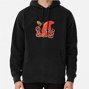 Red Hot Chili Peppers Hoodies - Red Big Chilli  Pullover Hoodie RB0710