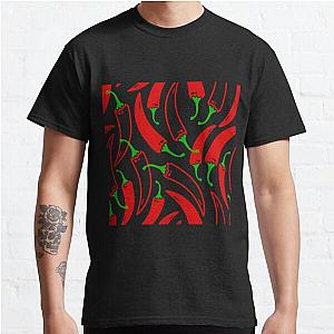 Red Hot Chili Peppers T-Shirts - Red Hot Chilli Peppers Band Classic T-Shirt RB0710