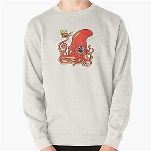 Red Hot Chili Peppers Sweatshirts - Chilli Fire Pullover Sweatshirt RB0710
