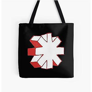 Red Hot Chili Peppers Bags - Red Chilli Logo All Over Print Tote Bag RB0710