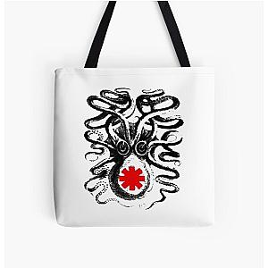 Red Hot Chili Peppers Bags - Octopus Hot Chili All Over Print Tote Bag RB0710