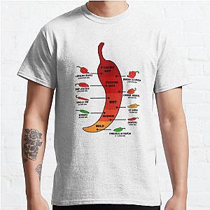 Red Hot Chili Peppers T-Shirts - Red Hot Chilli Pepper Classic T-Shirt RB0710