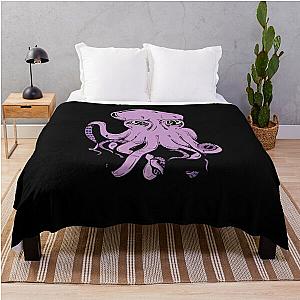 Red Hot Chili Peppers Blanket - Red Hot Chili Peppers Octopus Throw Blanket RB0710