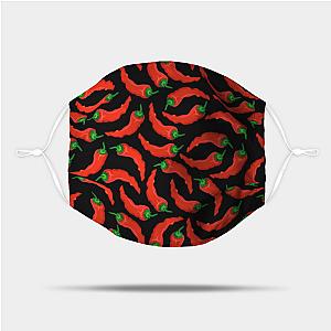 Red Hot Chili Peppers Face Masks - Hot Chili Pepper Pattern Mask TP2610