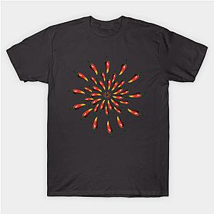 Red Hot Chili Peppers T-Shirts - Hot Peppers Mandala T-Shirt TP2610