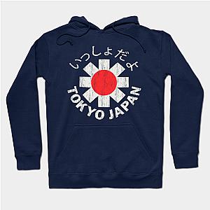 Red Hot Chili Peppers Hoodies - red hot chili peppers japan flag Hoodie TP2610