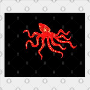 Red Hot Chili Peppers Posters - The octopus - Red hot chilli peppers Poster TP2610