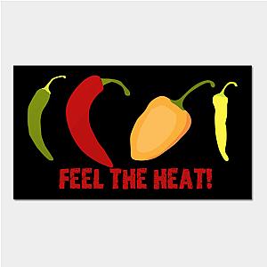 Red Hot Chili Peppers Posters - Feel The Heat Chili Peppers Poster TP2610