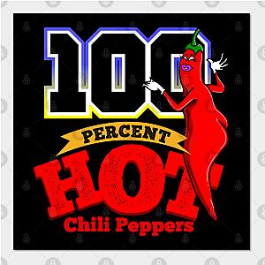 Red Hot Chili Peppers Posters - 100 percent Red Hot Chili Peppers Poster TP2610