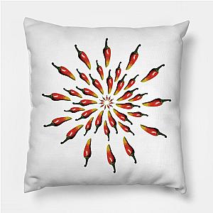 Red Hot Chili Peppers Pillows - Hot Peppers Mandala Pillow TP2610