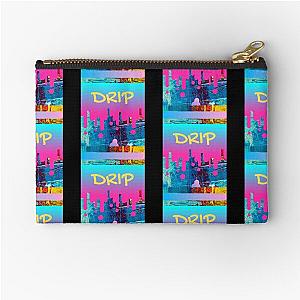 Drip art with Ric flair Zipper Pouch