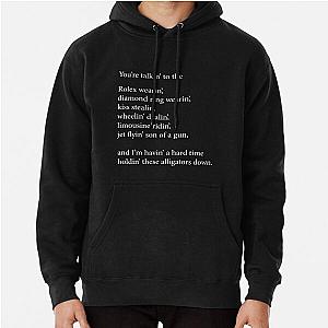 Ric Flair holding alligators down speech Pullover Hoodie