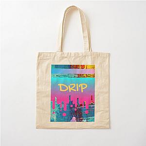 Drip Art Ric Cotton Tote Bag