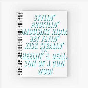 Ric Flair Stylin' and Profilin' Spiral Notebook