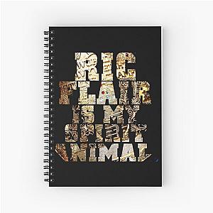 Ric Flair is my spirit animal Big Gold Notebook