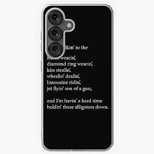 Ric Flair holding alligators down speech for Samsung Galaxy phone case