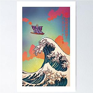 Surfs Up Nature Boy Ric Flair Surfing Poster