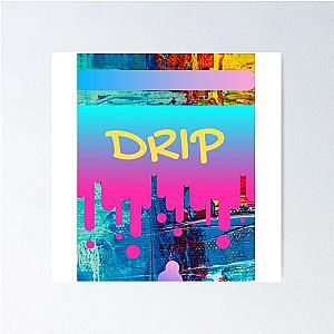 Drip art flair Poster
