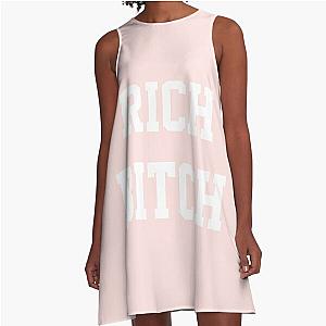 RICH B*TCH (RICH BICH) Funny A-Line Dress